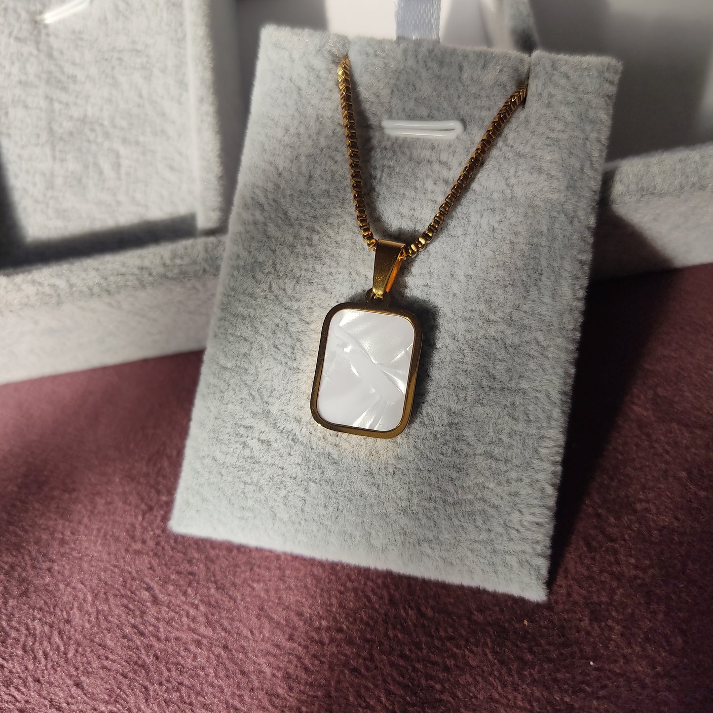 Square Twin Pendant