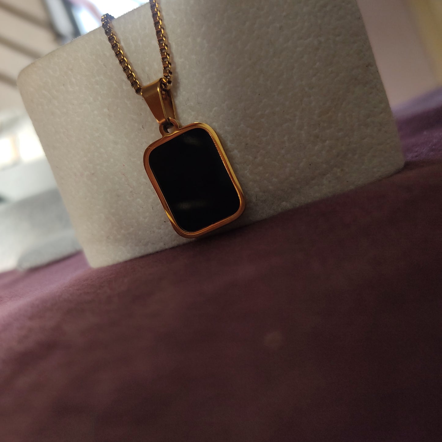 Square Twin Pendant