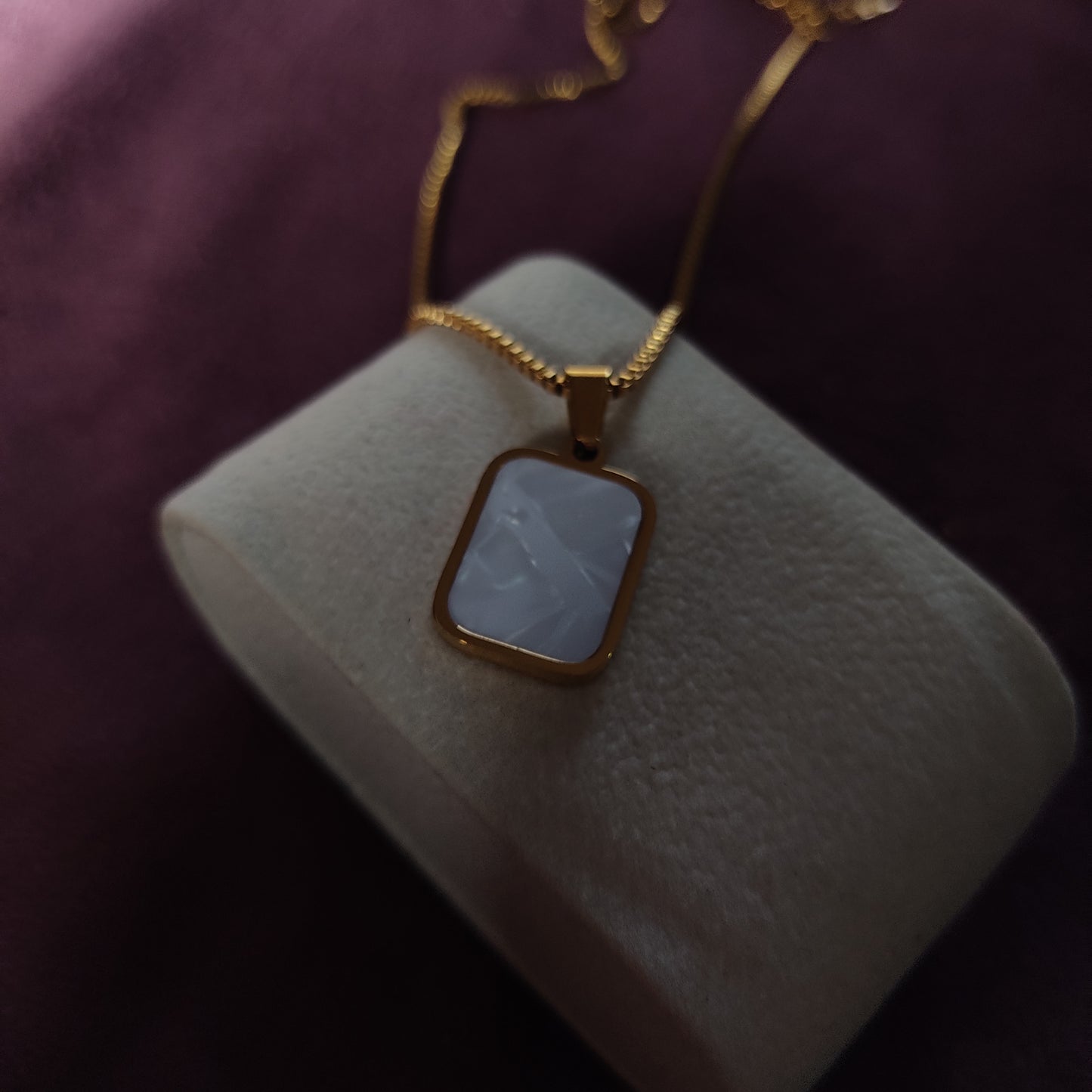 Square Twin Pendant