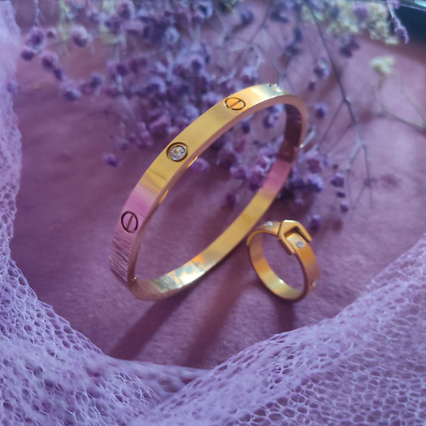 Cartier Bangle with Ring