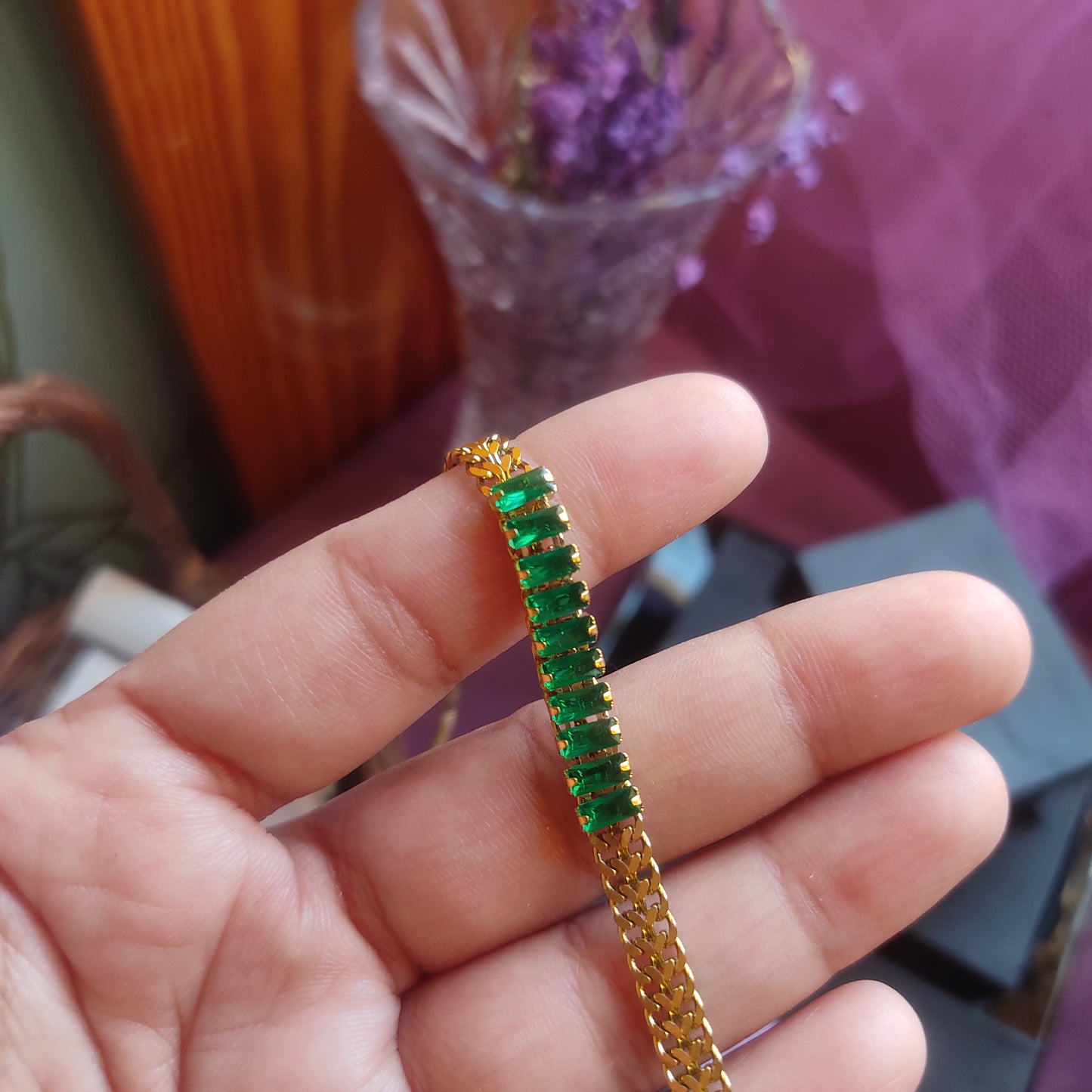 Emerald Bracelet