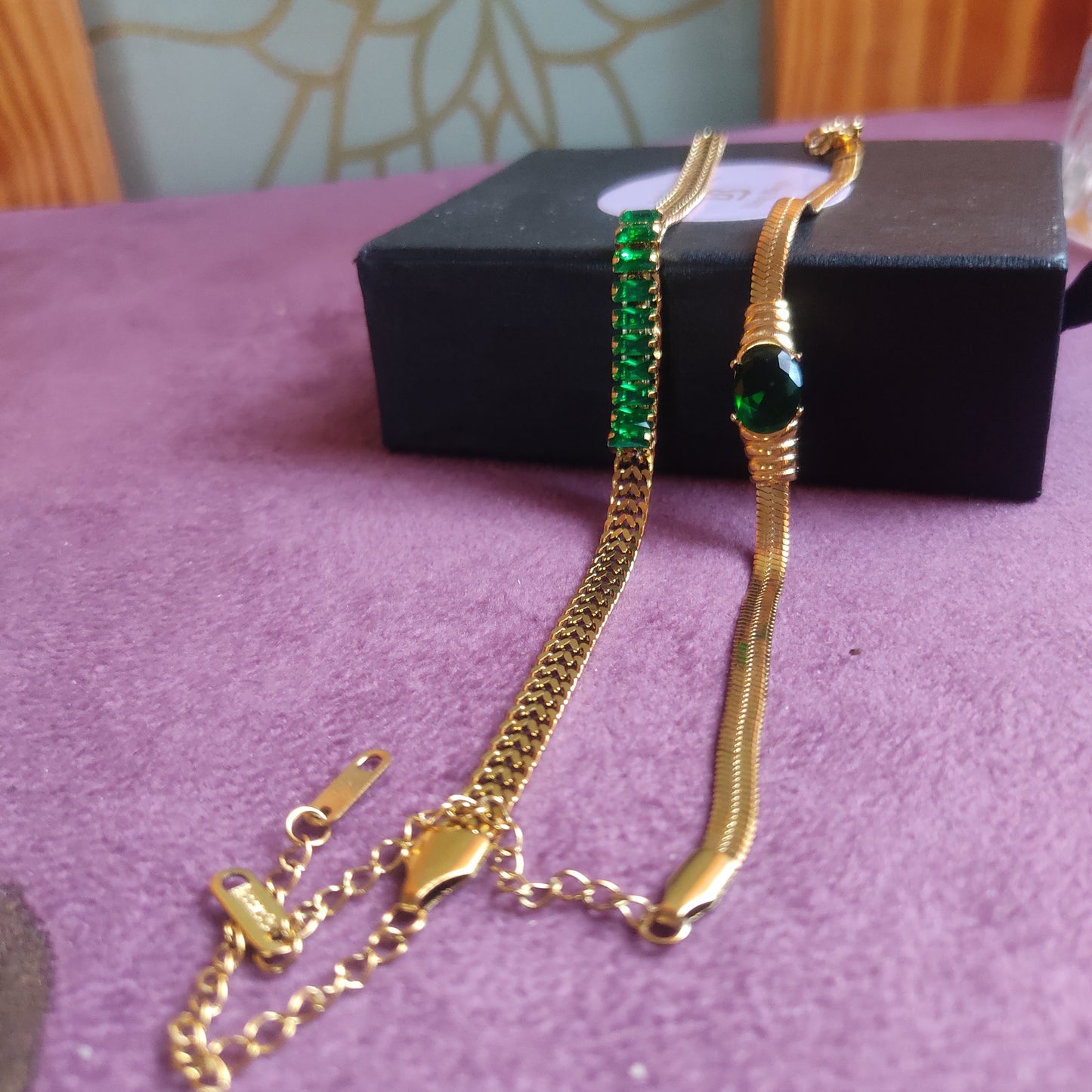 Emerald Bracelet Combo