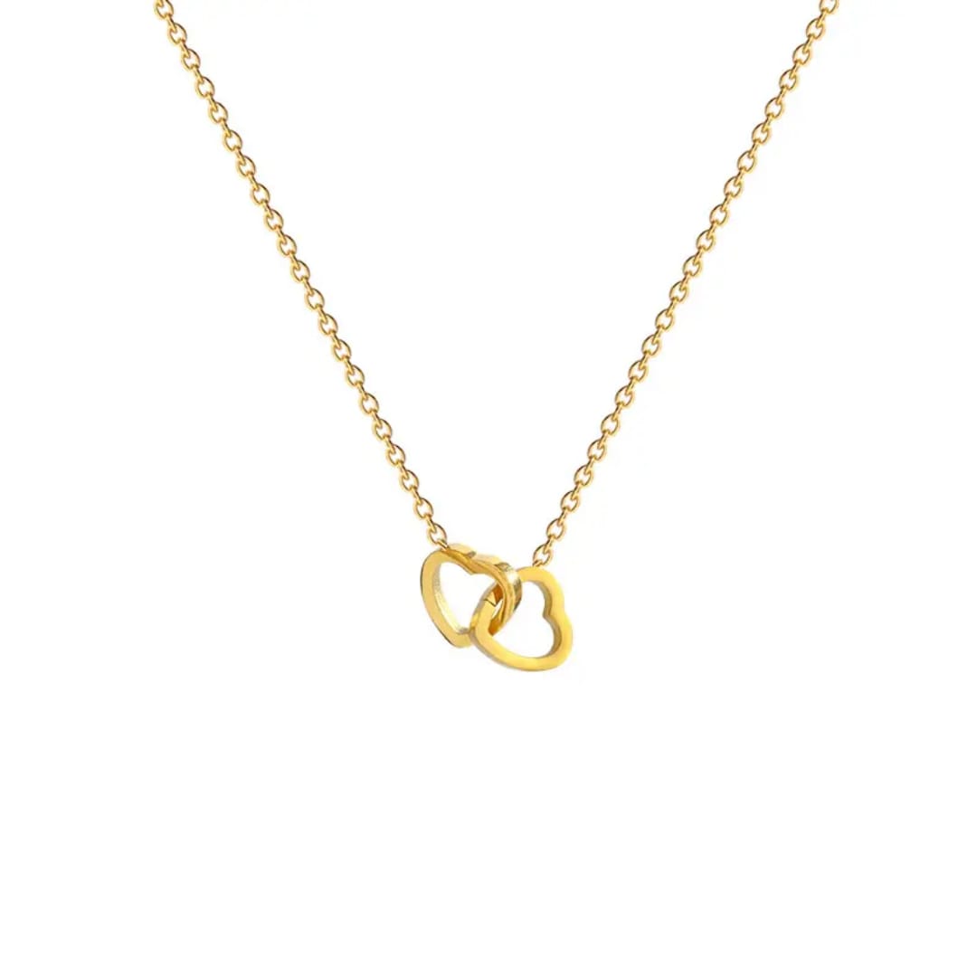 Twin Heart Necklace