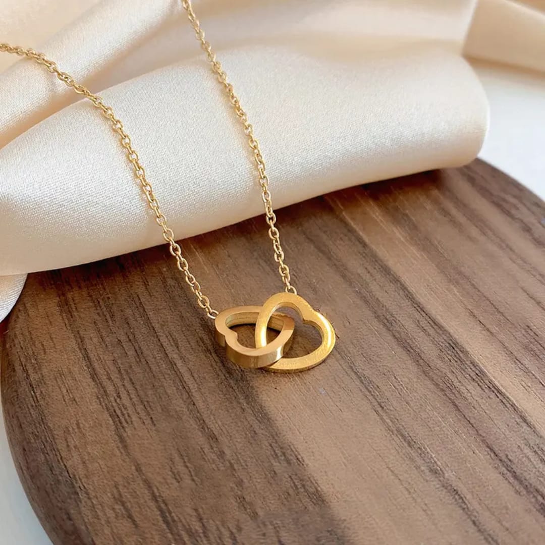 Twin Heart Necklace