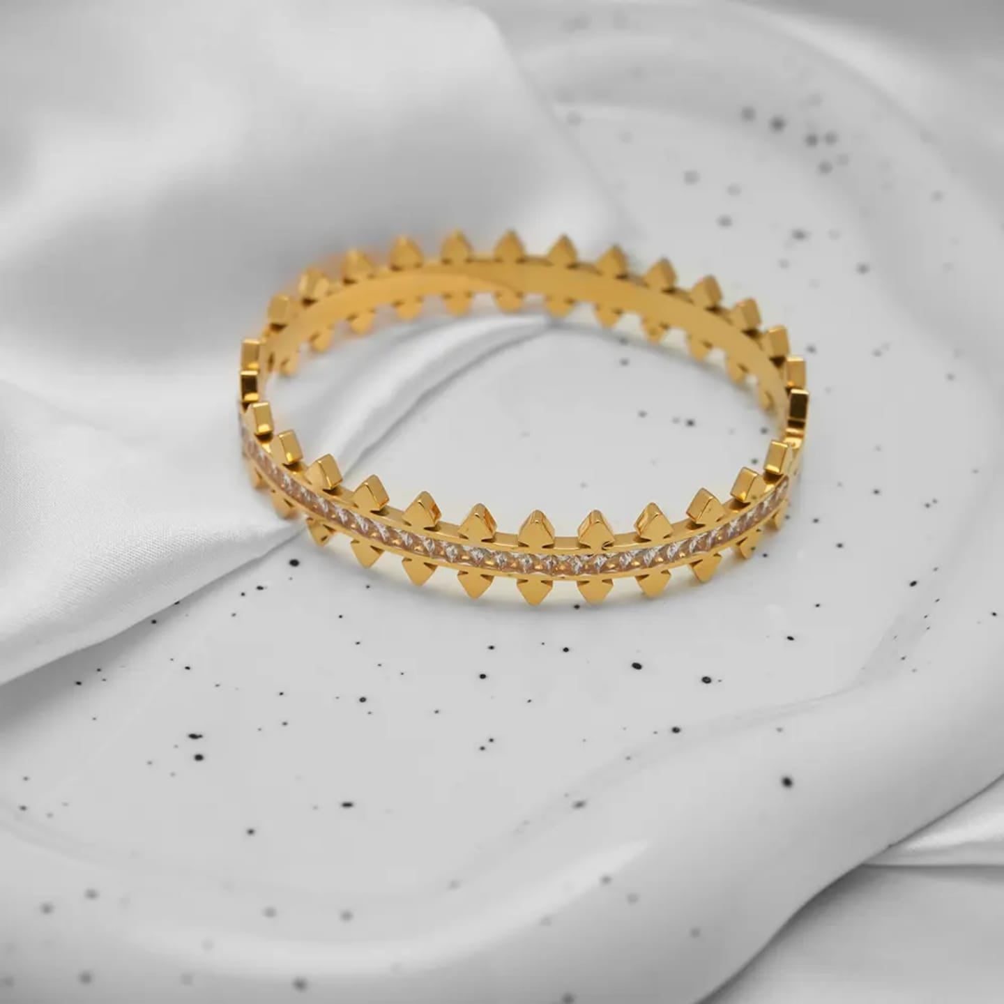 Stone Slide Bangle