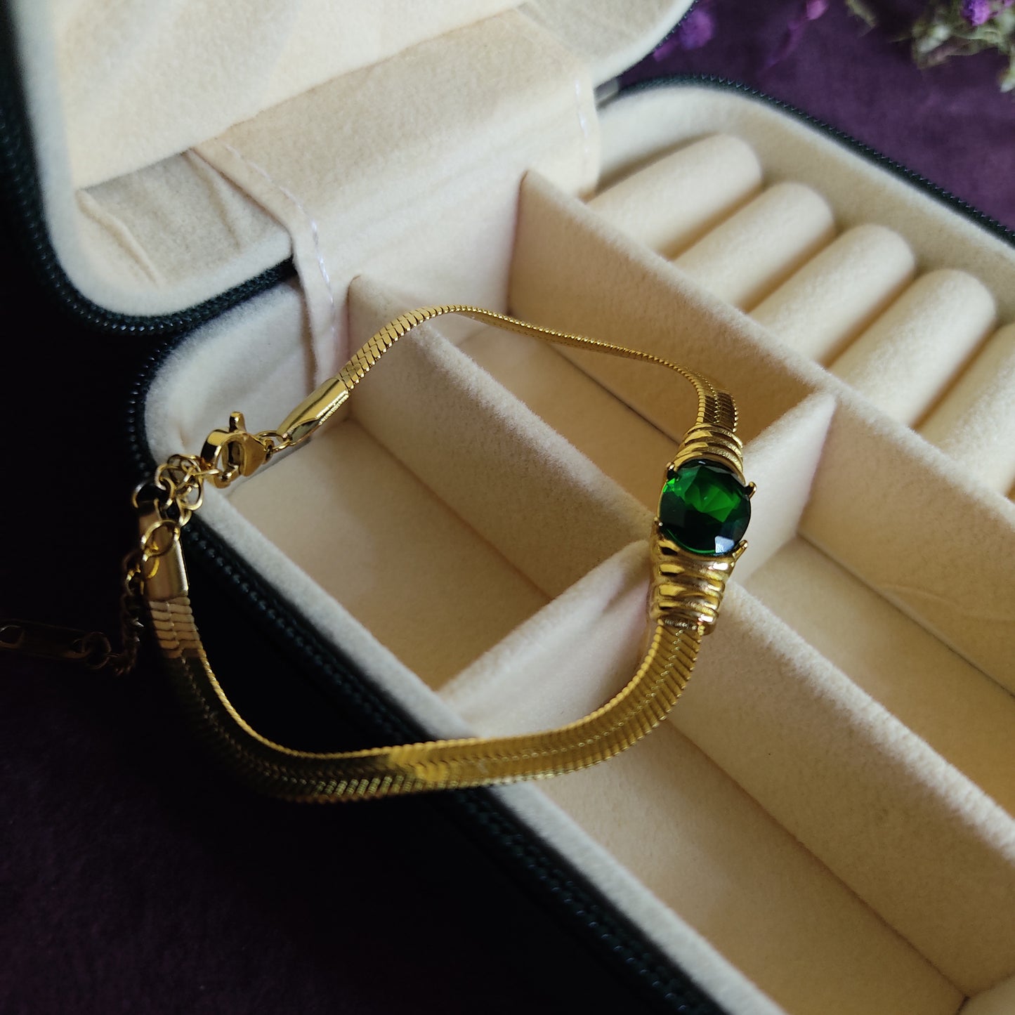 Green Stone Bracelet