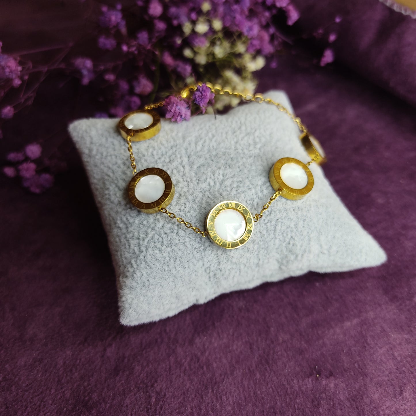 Double Sided Roman Bracelet