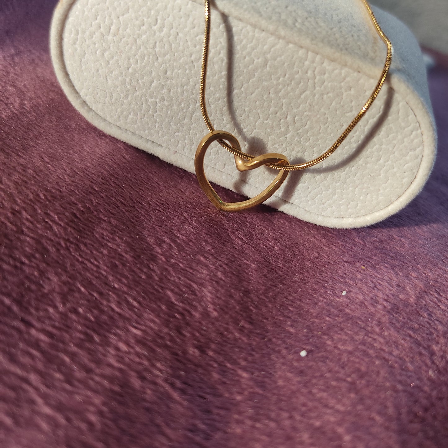 Transparent Heart Necklace