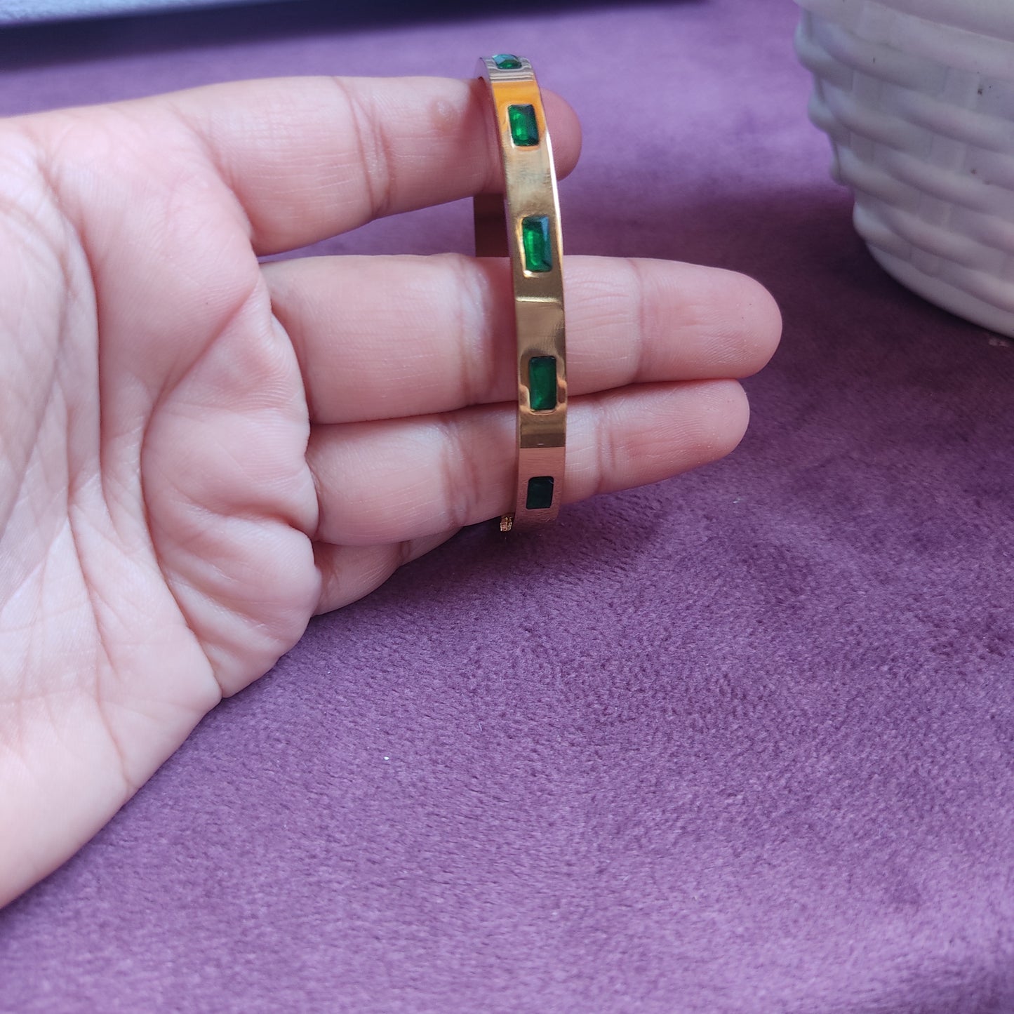 Emerald Bangle