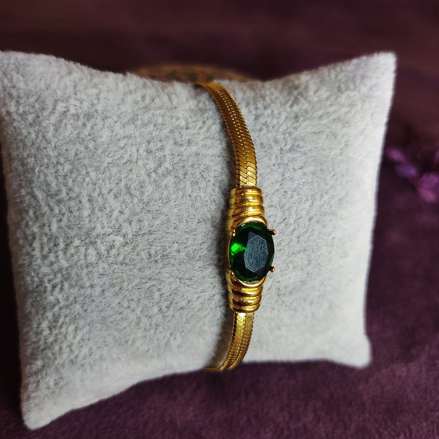 Green Stone Bracelet