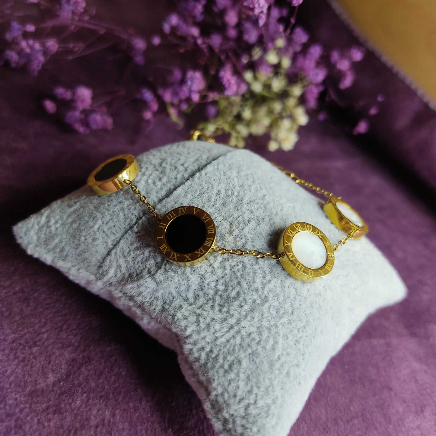 Double Sided Roman Bracelet