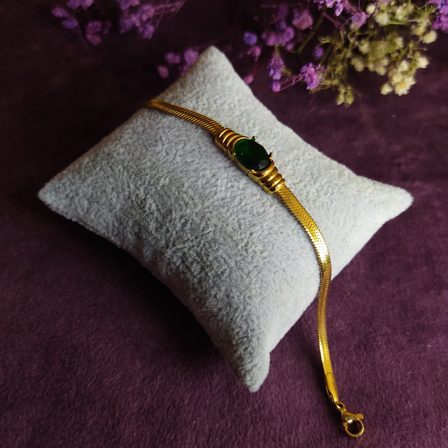 Green Stone Bracelet
