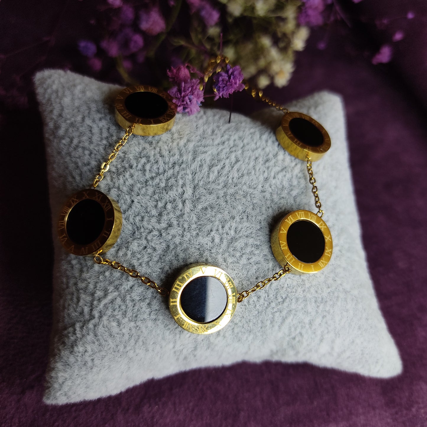 Double Sided Roman Bracelet