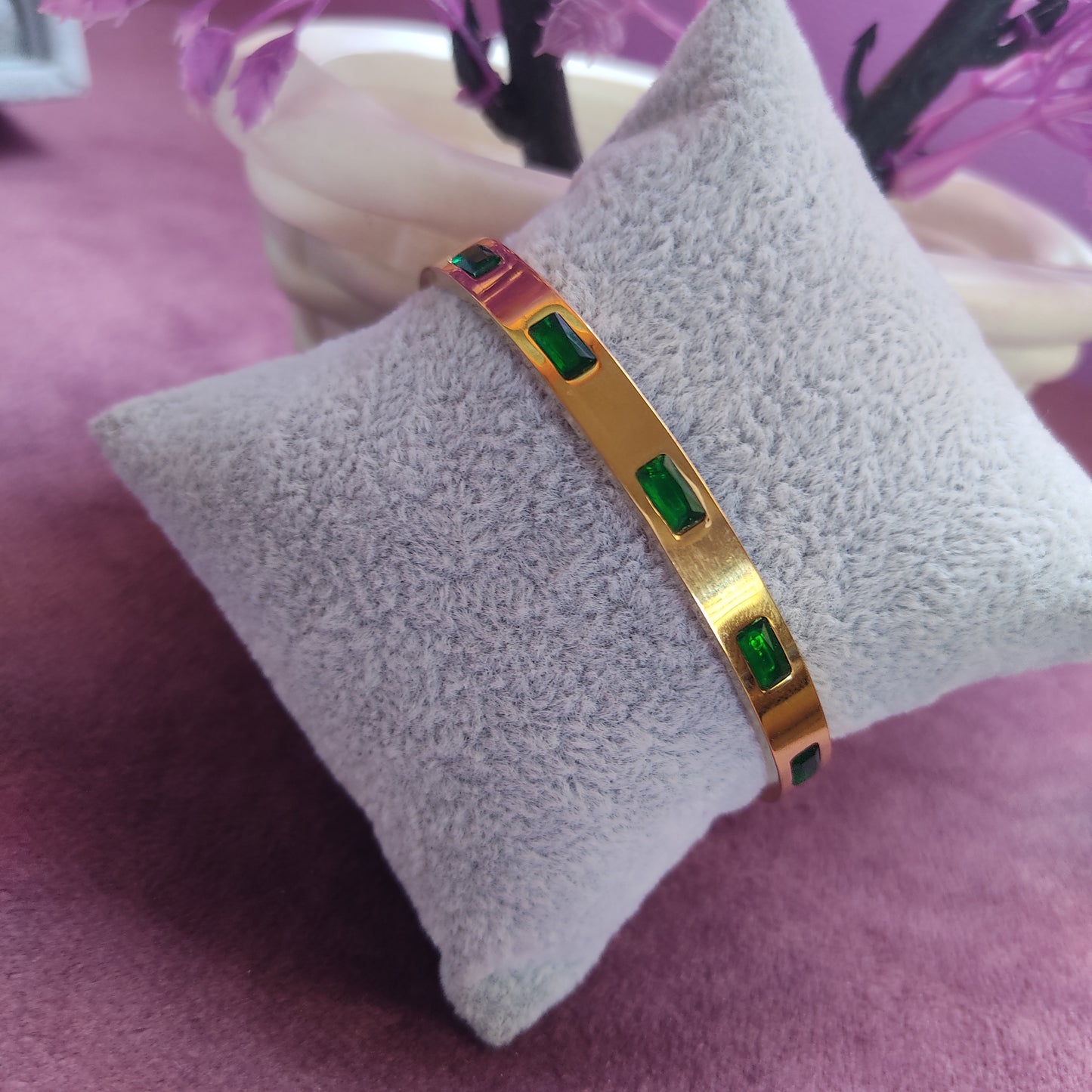 Emerald Bangle