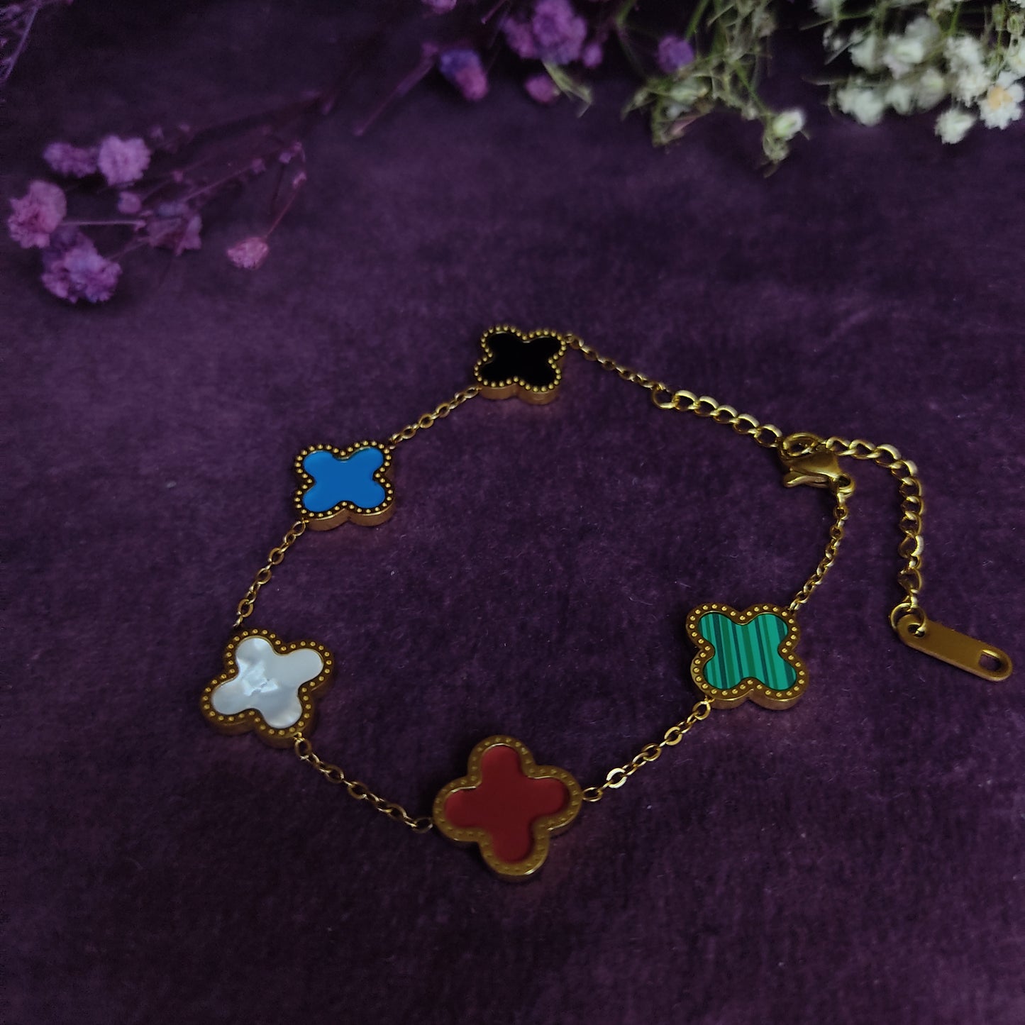 Multi Clover Bracelet