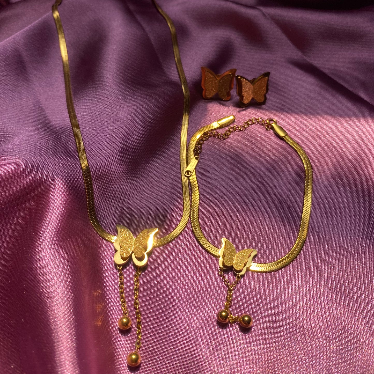 Butterfly Jewelry Set
