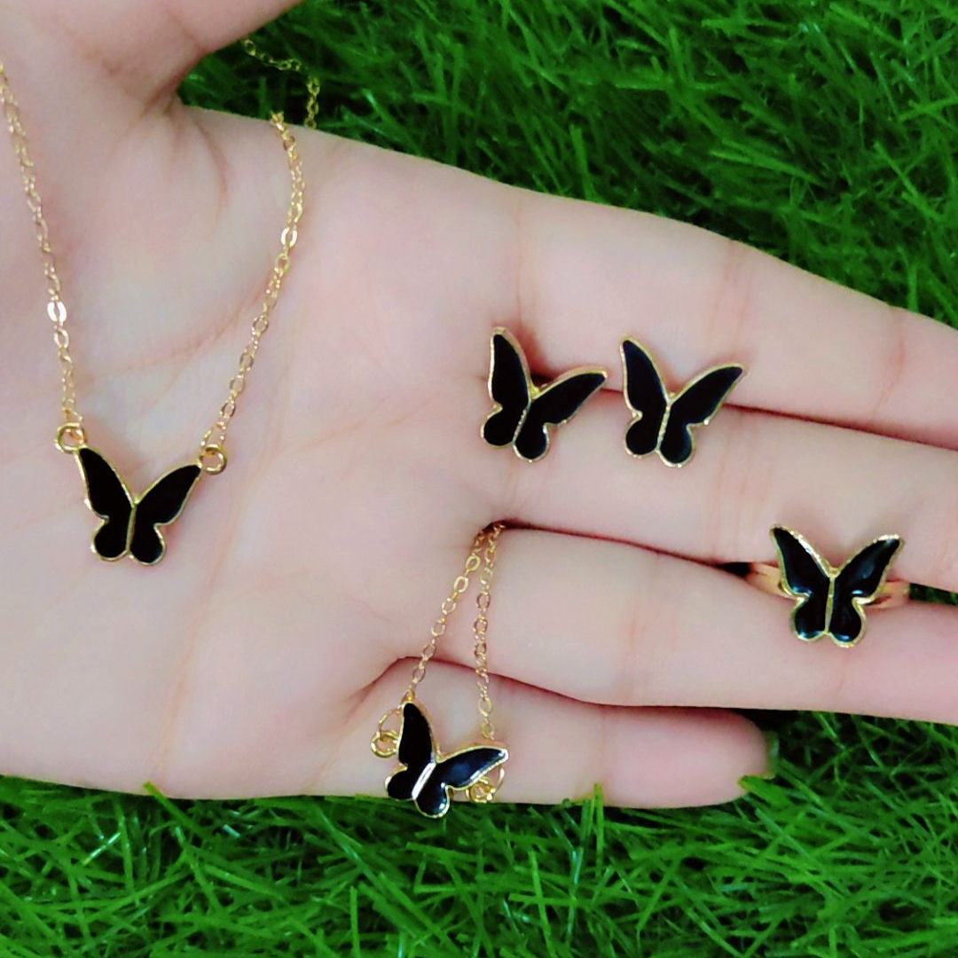 Butterfly Jewelry Set