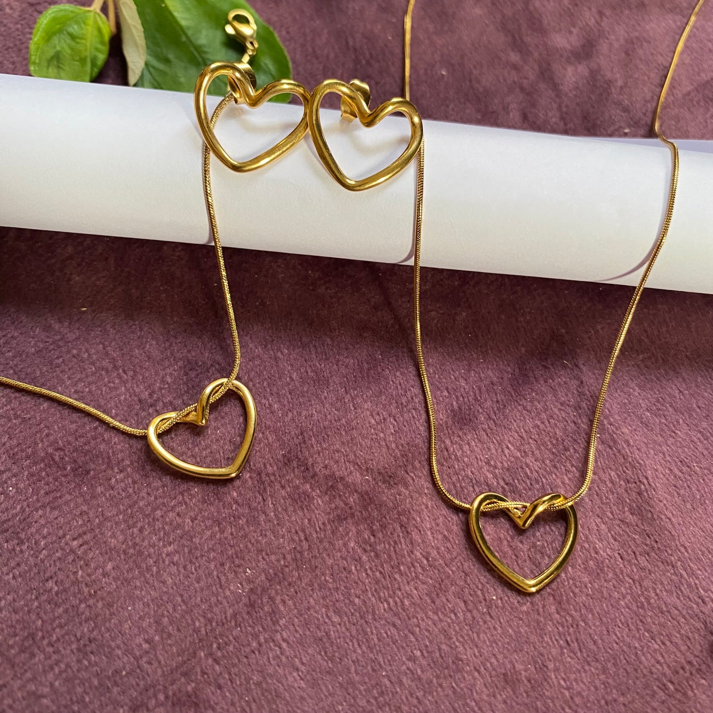 Transparent Heart Set