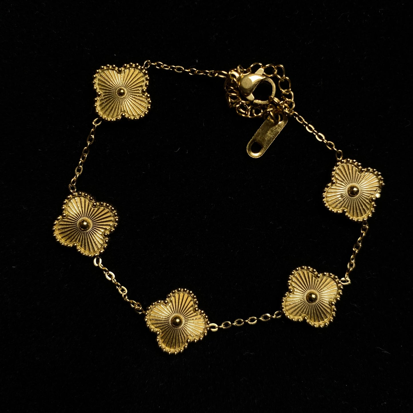 Golden Clover Bracelet