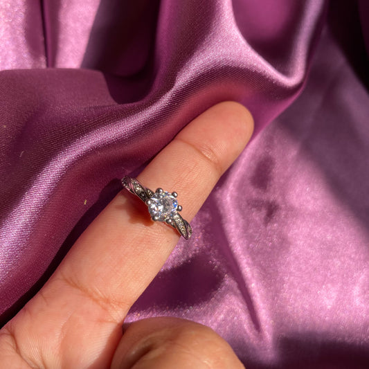 Crystal Stone Ring