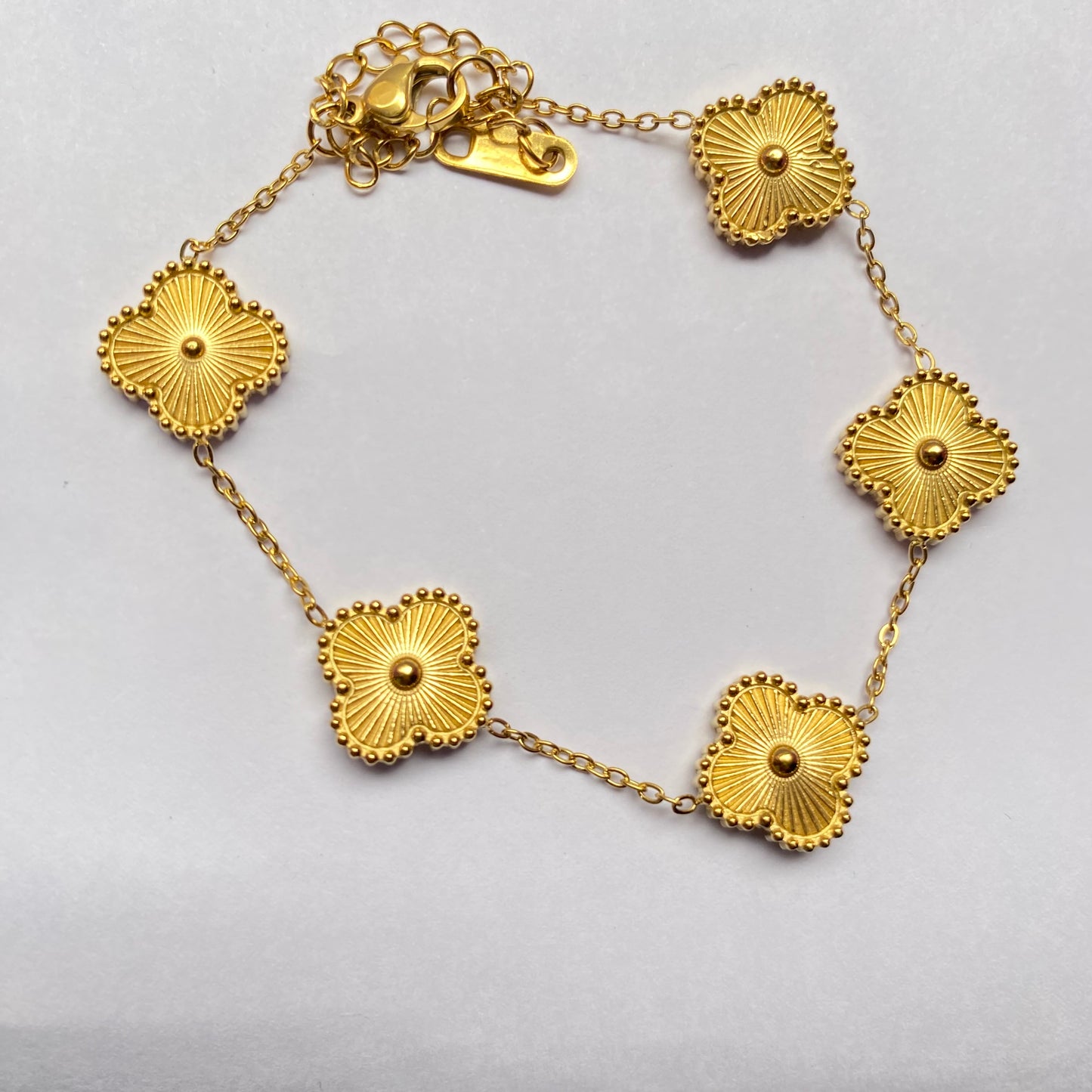 Golden Clover Bracelet