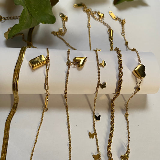 Twinkling Anklets Set