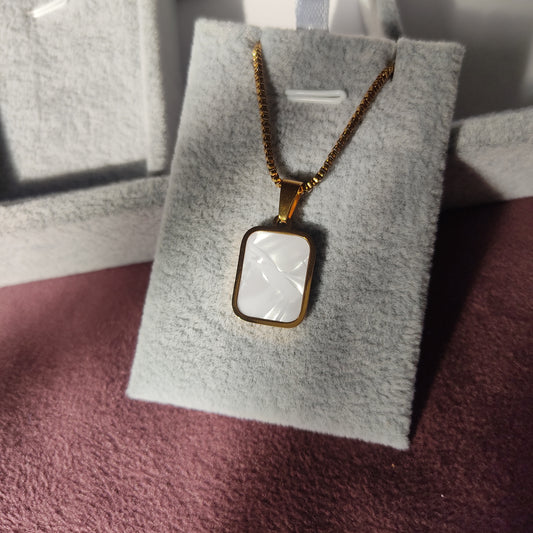 Square Twin Pendant