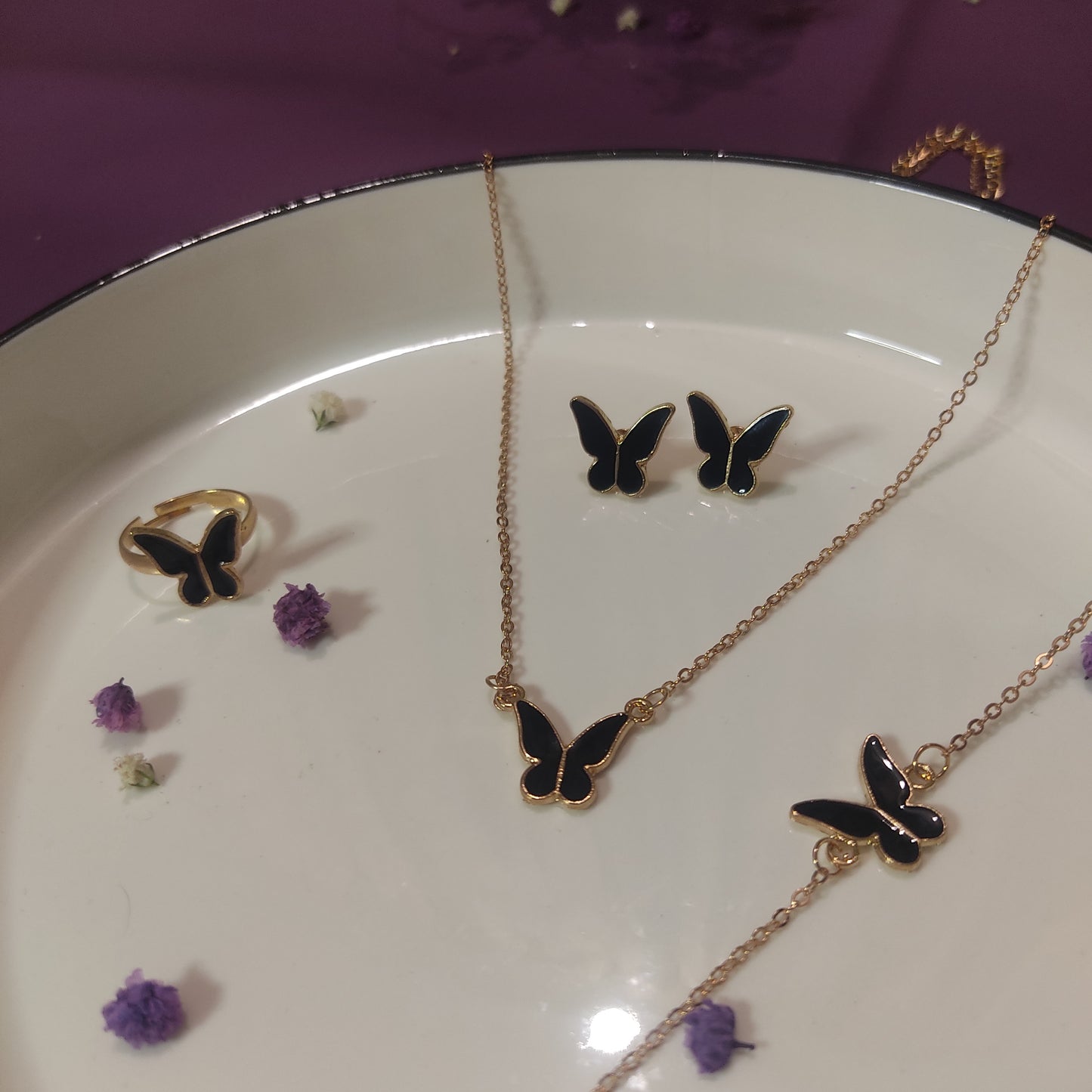 Butterfly Jewelry Set