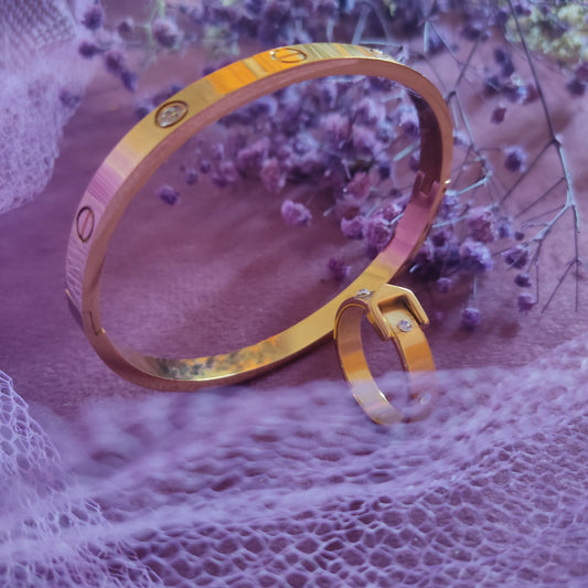Cartier Bangle with Ring