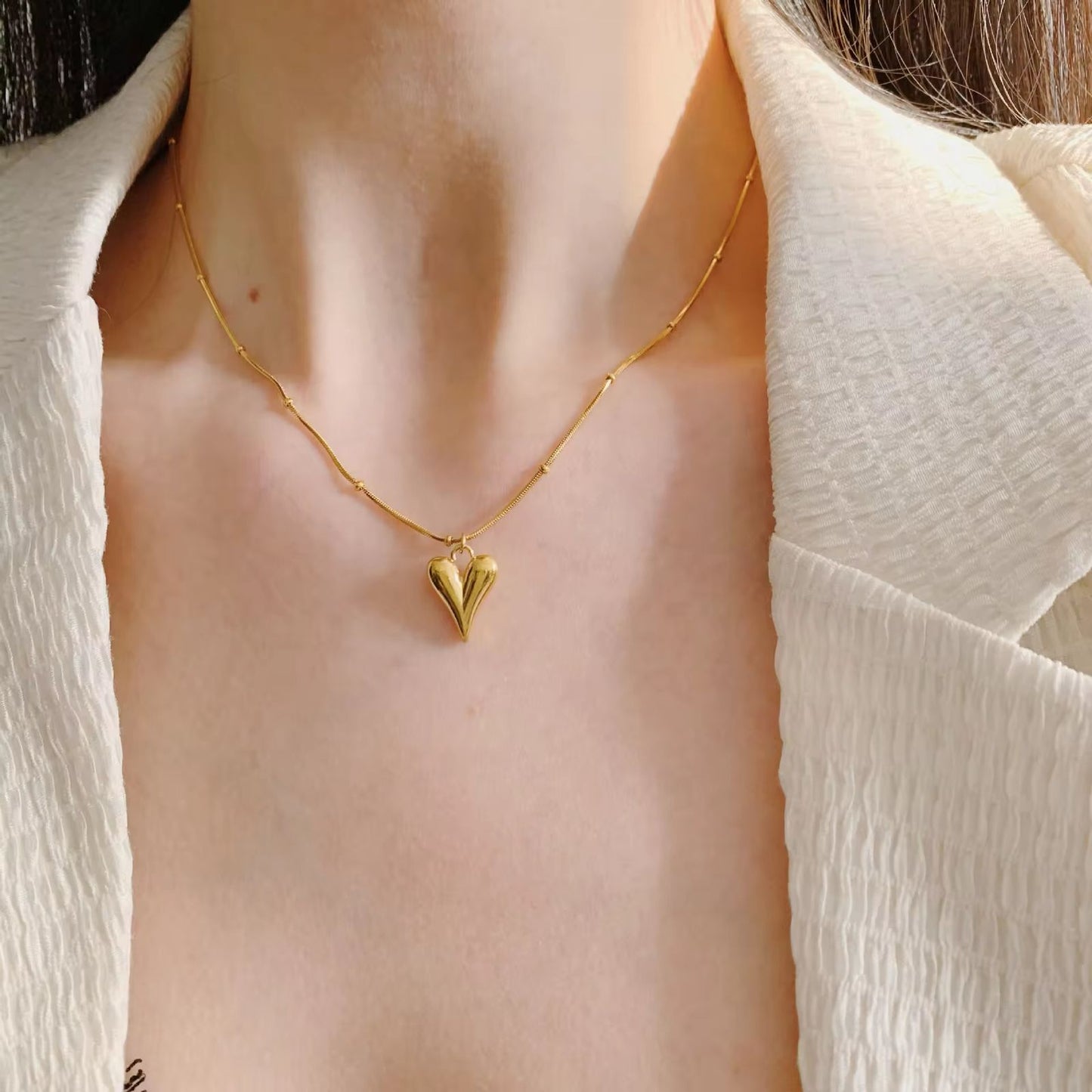 Trendy Heart Necklace