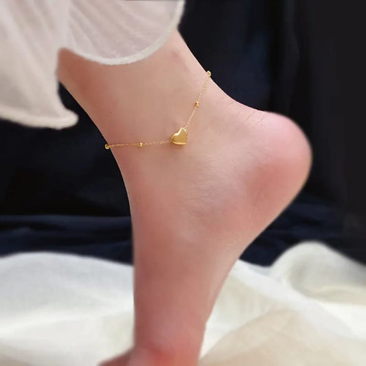 Heart Anklet