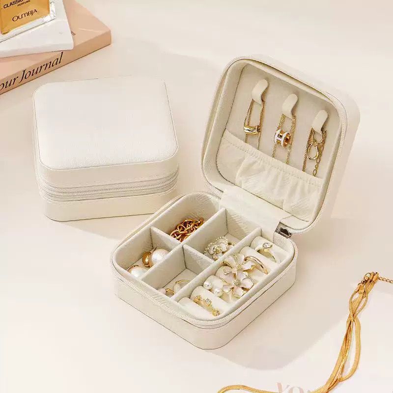 Beige Jewelry Organizer