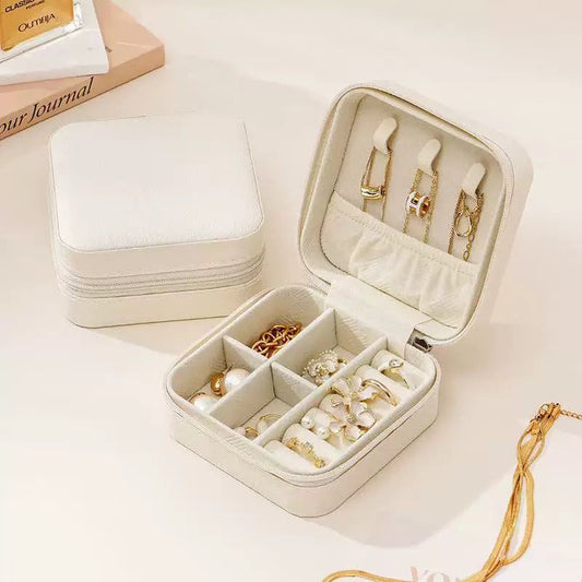 Beige Jewelry Organizer