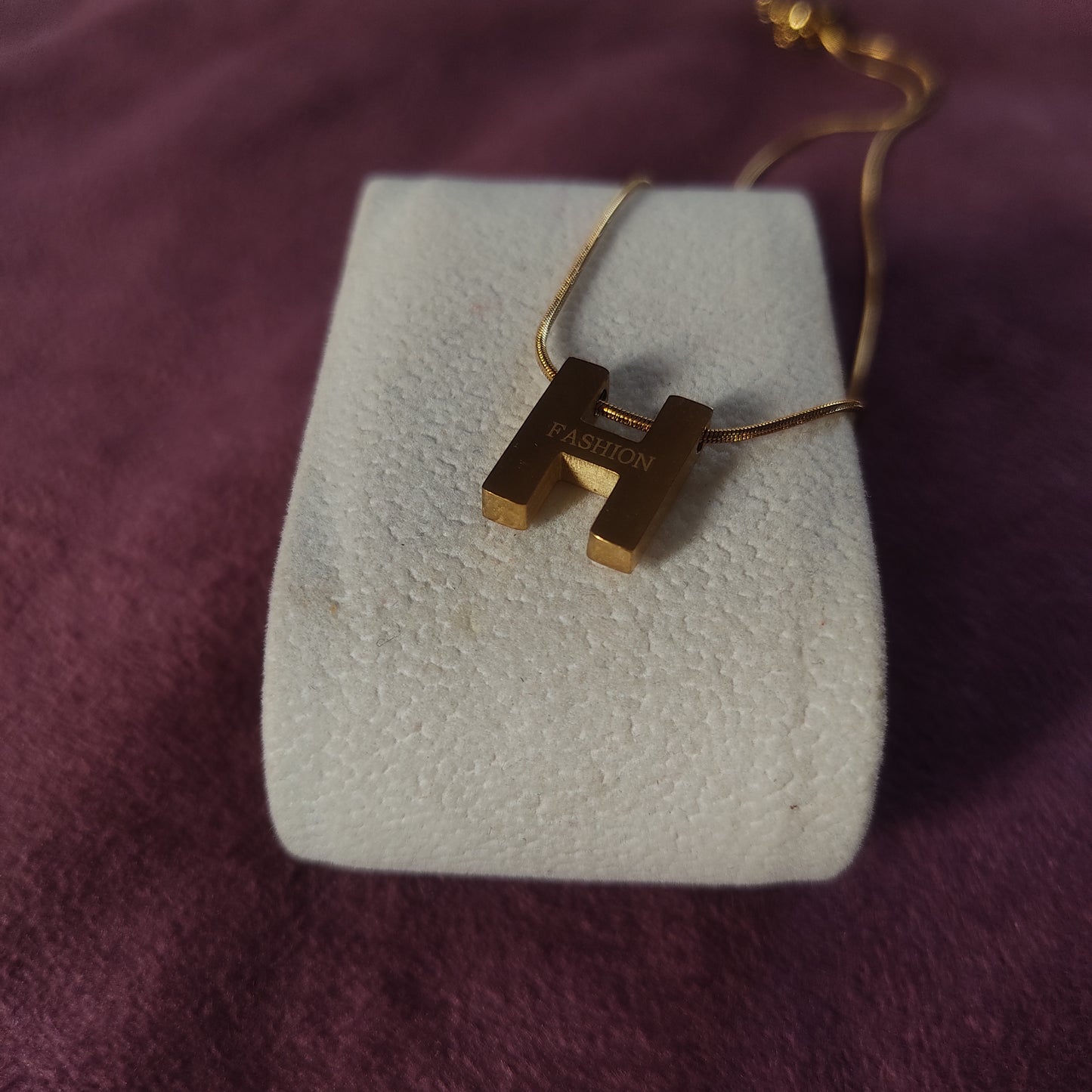 H Necklace