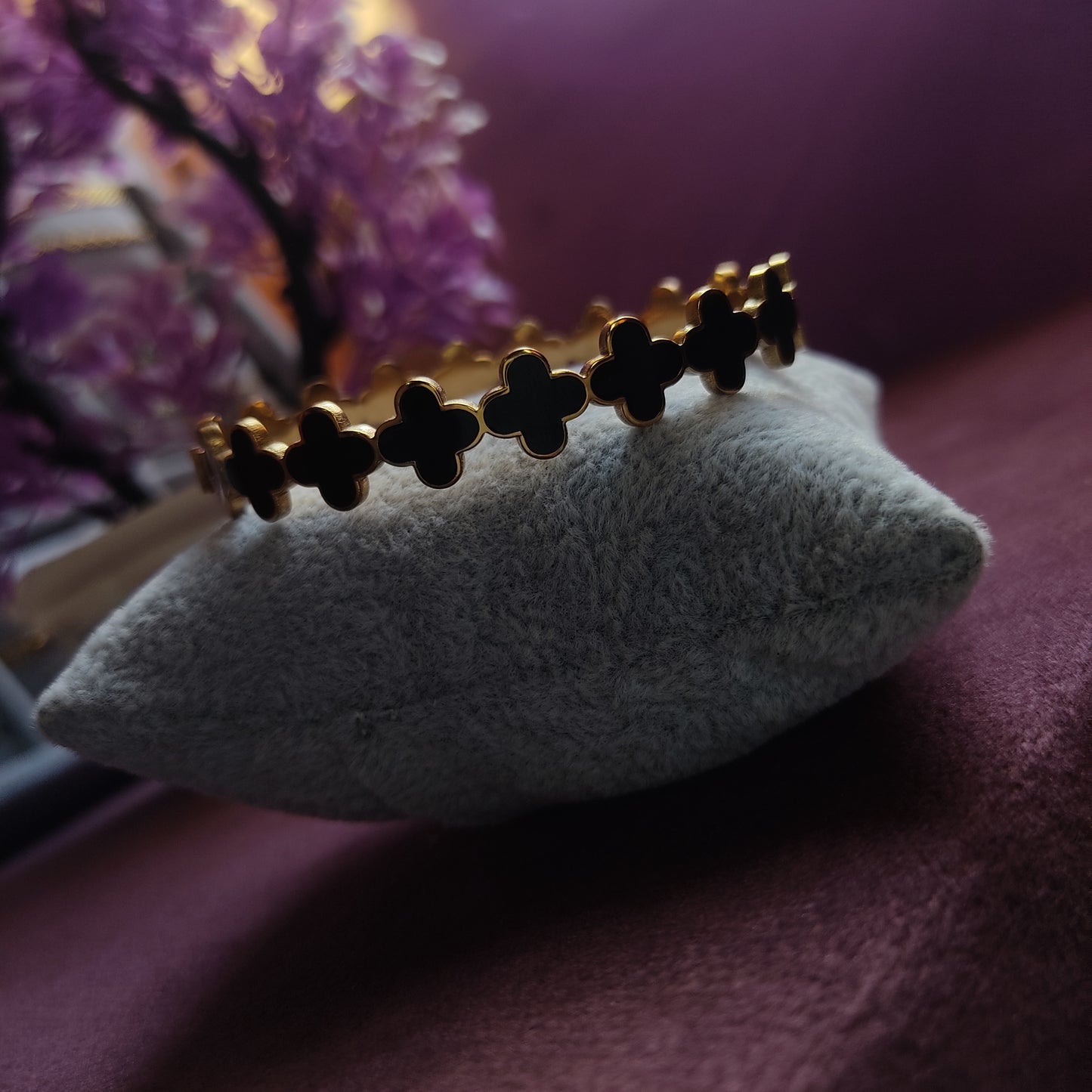 Multi Clover Bangle