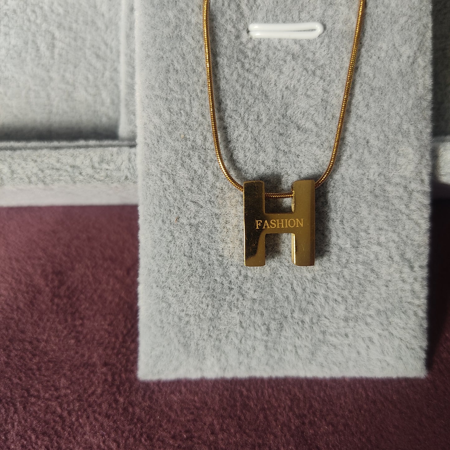 H Necklace
