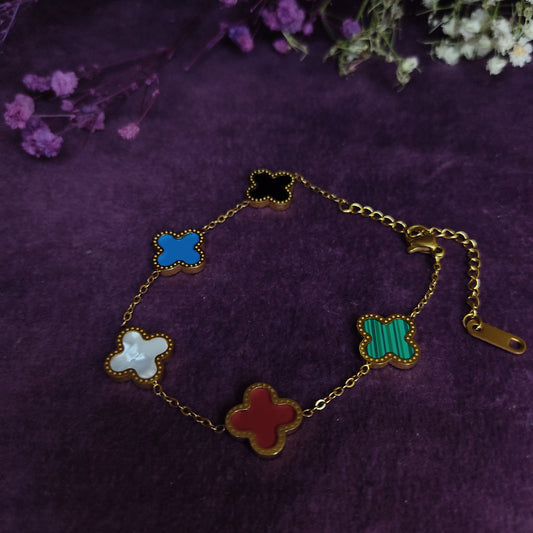 Multi Clover Bracelet