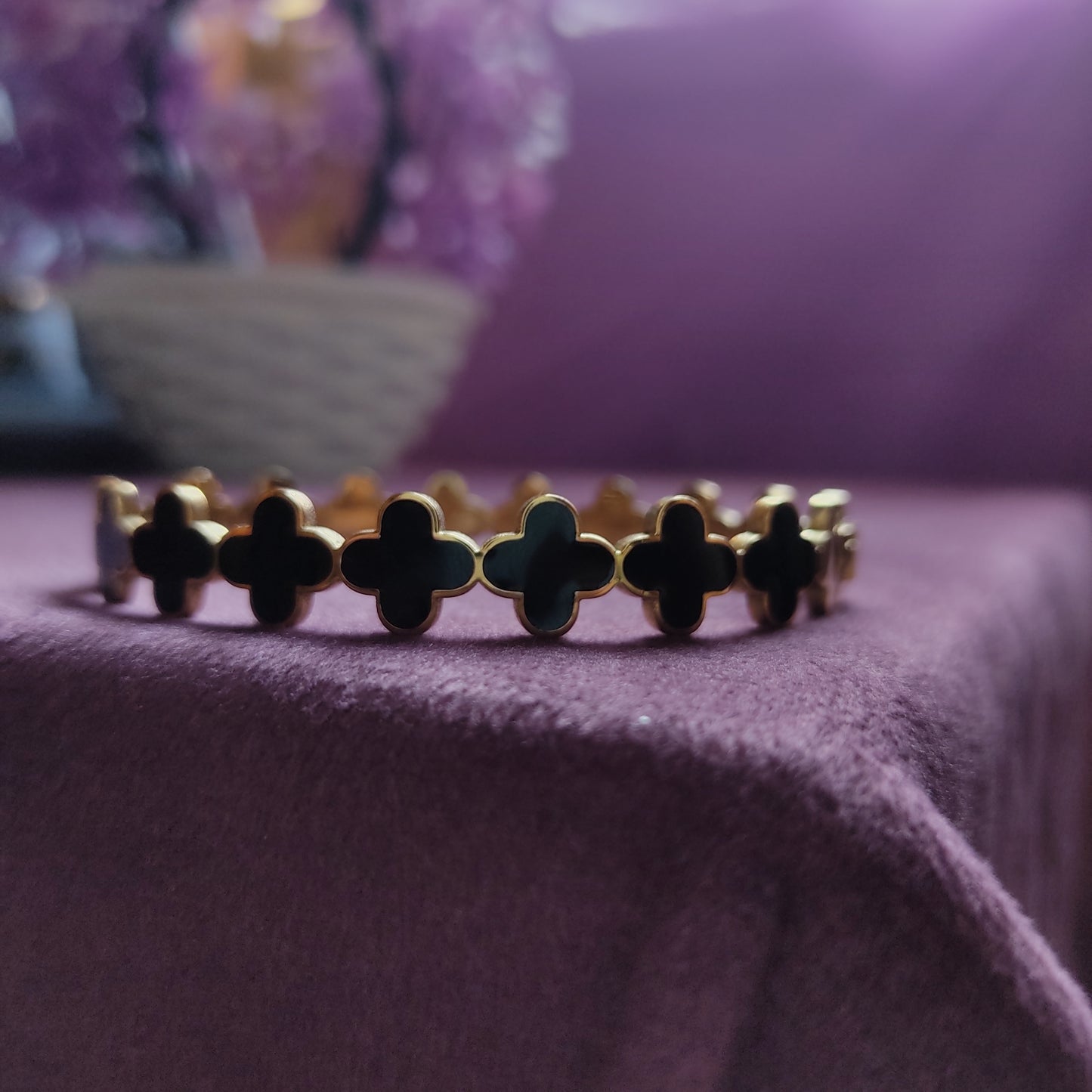 Multi Clover Bangle